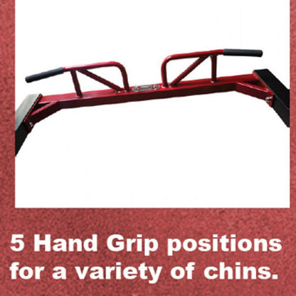 Muscle D Fitness Compact Half Cage - Muscle D Fitness - Bar & Plate Storage and Dip Station Included