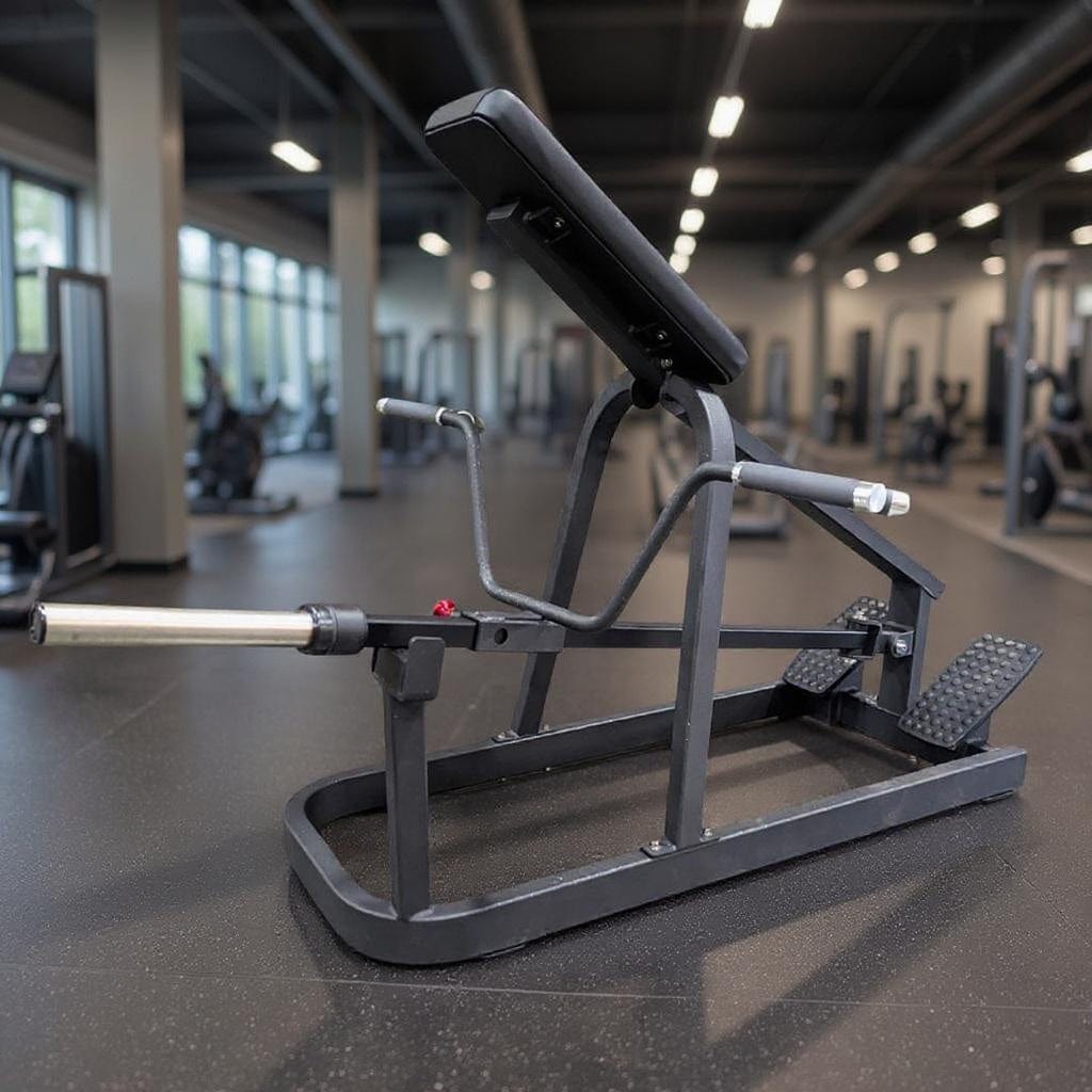 Muscle D Fitness Plate Loaded Excel T-Bar Row Machine | Commercial Gym Equipment