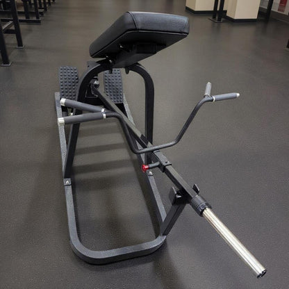 Muscle D Fitness Plate Loaded Excel T-Bar Row Machine | Commercial Gym Equipment