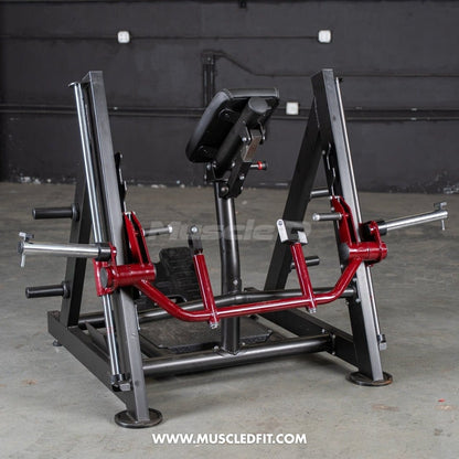 Muscle D Fitness Plate Loaded Power Leverage V2 Chest Supported Linear Bearing Row
