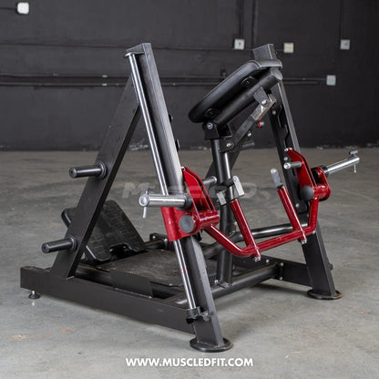 Muscle D Fitness Plate Loaded Power Leverage V2 Chest Supported Linear Bearing Row