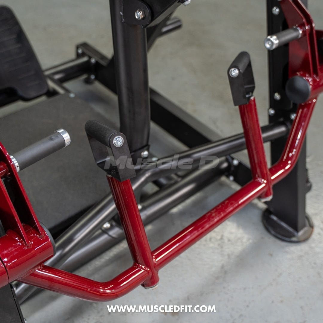 Muscle D Fitness Plate Loaded Power Leverage V2 Chest Supported Linear Bearing Row