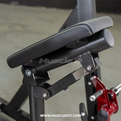 Muscle D Fitness Plate Loaded Power Leverage V2 Chest Supported Linear Bearing Row