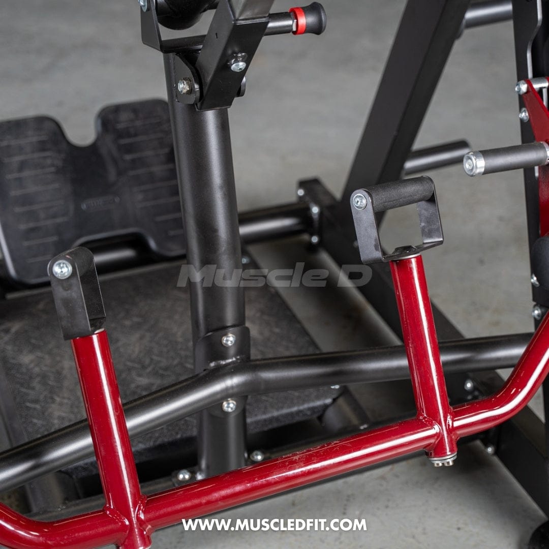 Muscle D Fitness Plate Loaded Power Leverage V2 Chest Supported Linear Bearing Row