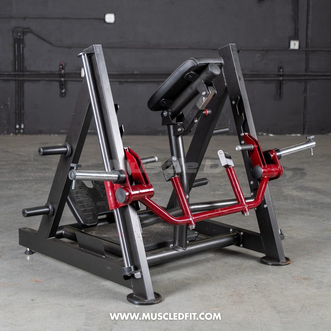 Muscle D Fitness Plate Loaded Power Leverage V2 Chest Supported Linear Bearing Row