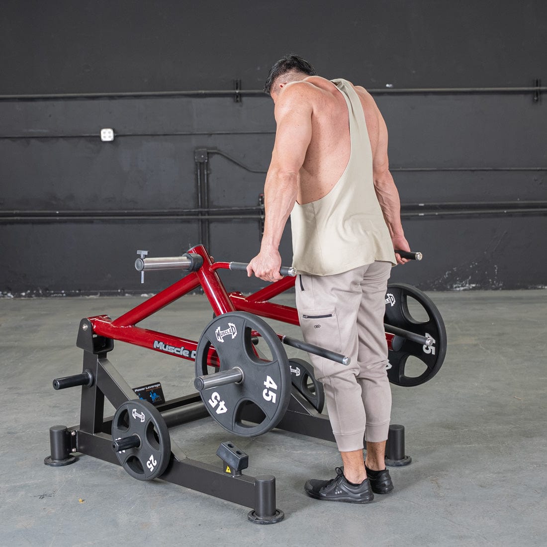 Muscle D Fitness Plate Loaded Power Leverage V2 Deadlift / Shrug - Muscle D Fitness