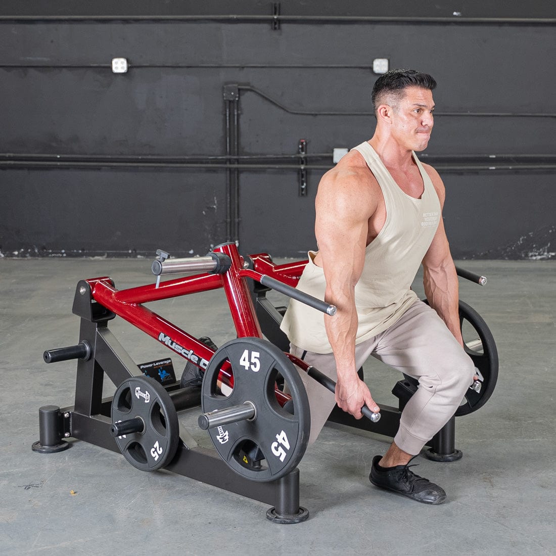 Muscle D Fitness Plate Loaded Power Leverage V2 Deadlift / Shrug - Muscle D Fitness