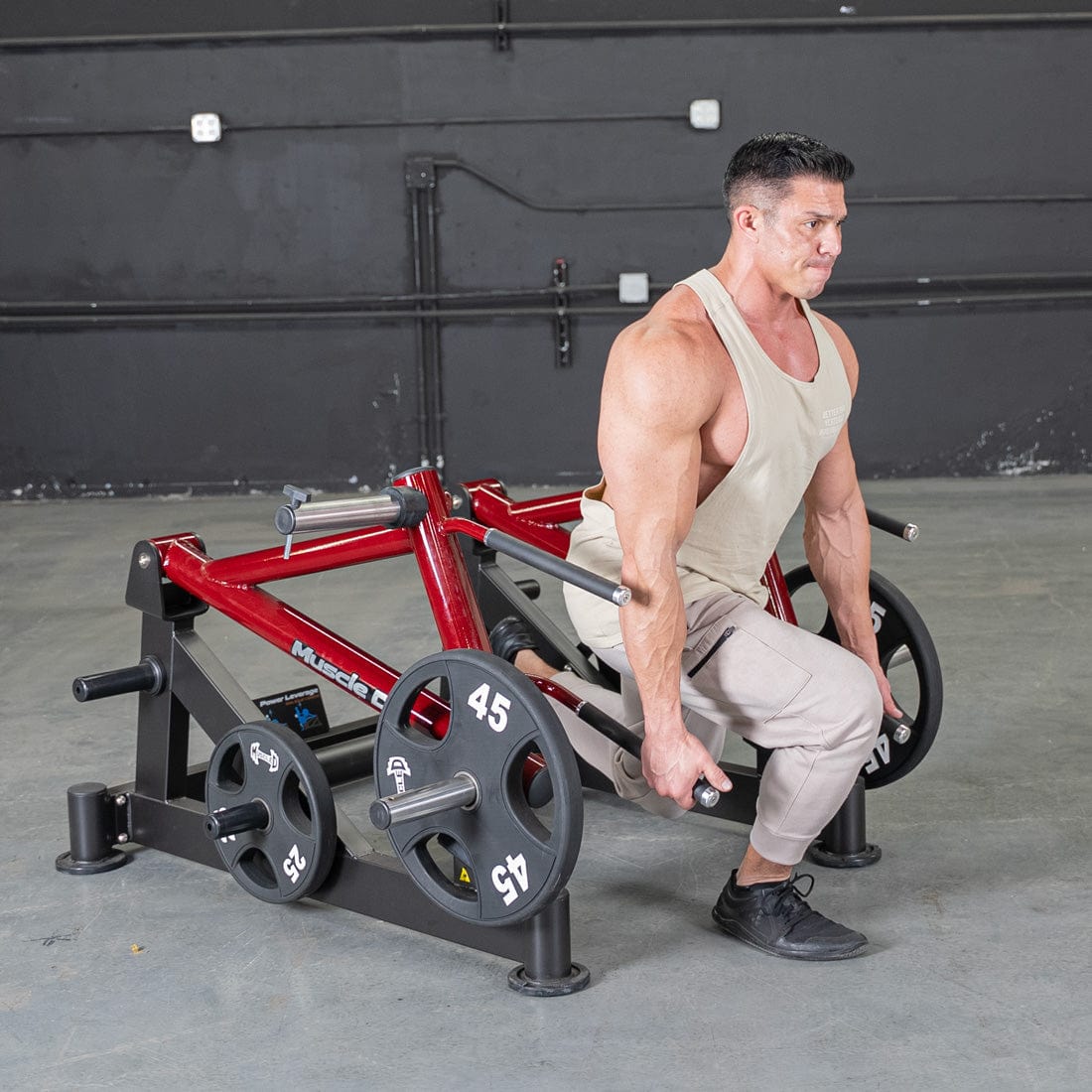 Muscle D Fitness Plate Loaded Power Leverage V2 Deadlift / Shrug - Muscle D Fitness