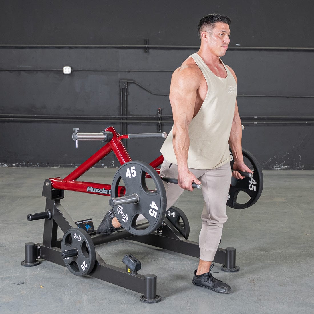 Muscle D Fitness Plate Loaded Power Leverage V2 Deadlift / Shrug - Muscle D Fitness