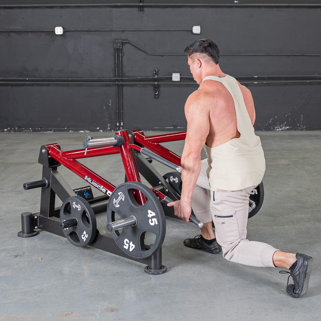 Muscle D Fitness Plate Loaded Power Leverage V2 Deadlift / Shrug - Muscle D Fitness