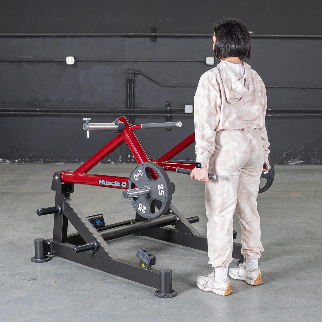 Muscle D Fitness Plate Loaded Power Leverage V2 Deadlift / Shrug - Muscle D Fitness