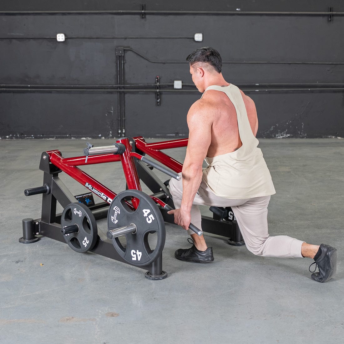 Muscle D Fitness Plate Loaded Power Leverage V2 Deadlift / Shrug - Muscle D Fitness