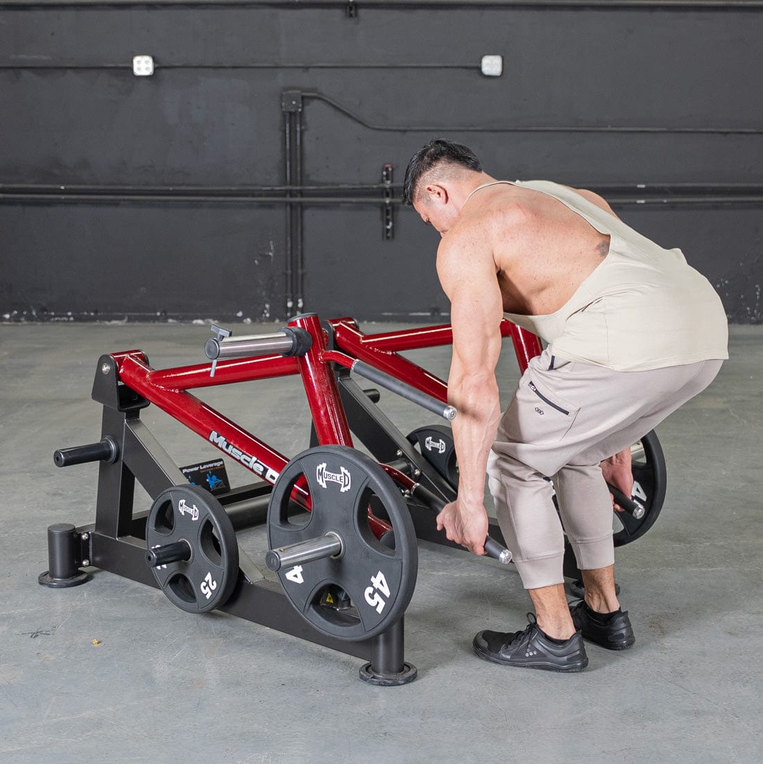 Muscle D Fitness Plate Loaded Power Leverage V2 Deadlift / Shrug - Muscle D Fitness