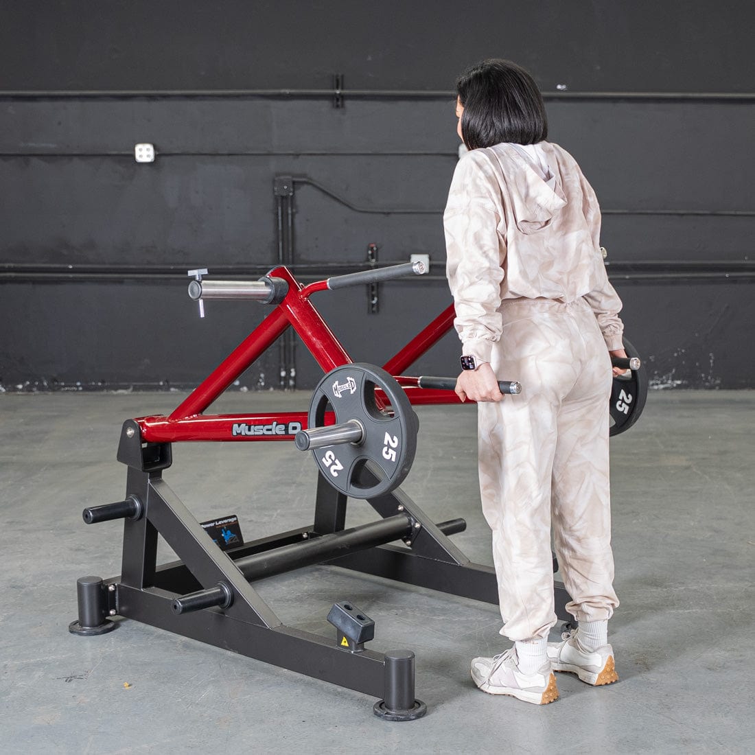 Muscle D Fitness Plate Loaded Power Leverage V2 Deadlift / Shrug - Muscle D Fitness