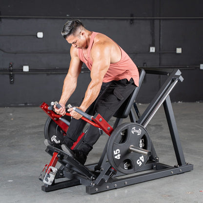 Muscle D Fitness Plate Loaded Power Leverage V2 Linear Bearing Row