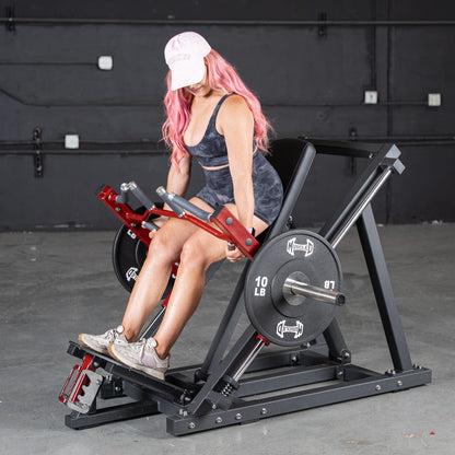 Muscle D Fitness Plate Loaded Power Leverage V2 Linear Bearing Row