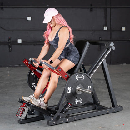 Muscle D Fitness Plate Loaded Power Leverage V2 Linear Bearing Row