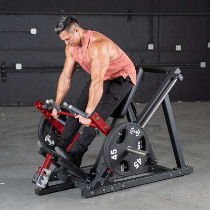 Muscle D Fitness Plate Loaded Power Leverage V2 Linear Bearing Row