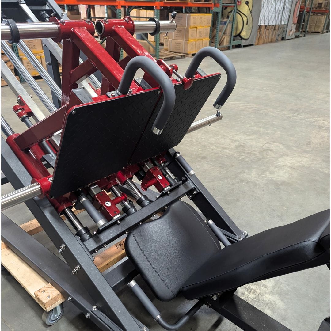 Muscle D Fitness Plate Loaded Pro Strength Dual Leg Press - Muscle D Fitness - Plate Loaded - Iso-Lateral - 45-Degree