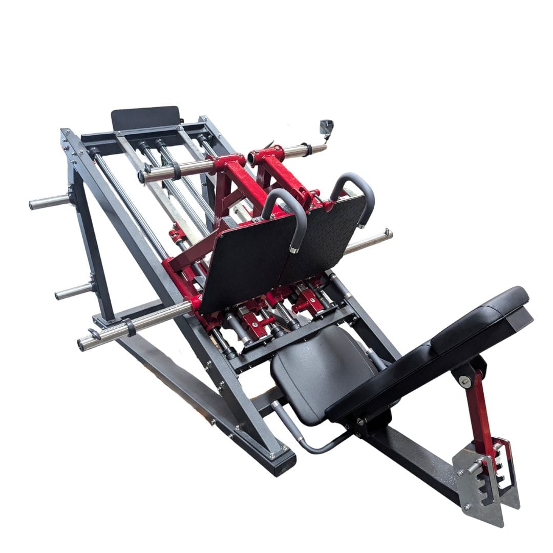 Muscle D Fitness Plate Loaded Pro Strength Dual Leg Press - Muscle D Fitness - Plate Loaded - Iso-Lateral - 45-Degree