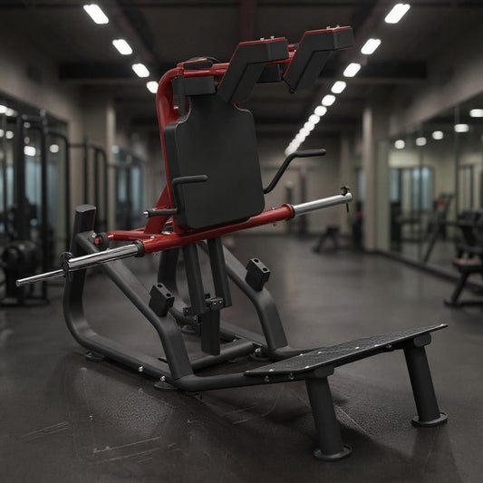 Muscle D Fitness Plate Loaded Pro Strength Hack / Front Squat - Muscle D Fitness - Plate Loaded V-Squat