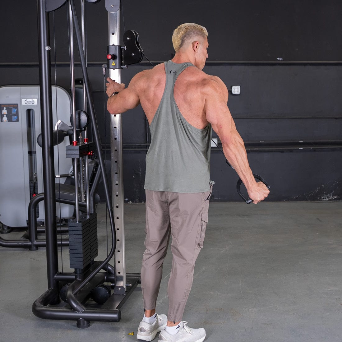 Muscle D Fitness Selectorized Vogue Cable Crossover - Muscle D Fitness - Pin Selectorized - Chest Back Combo Workouts