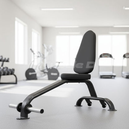 Muscle D Fitness Utility Bench - Muscle D Fitness - Upright Seated Utility Bench with Foot Holds