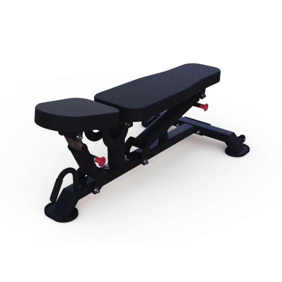 Muscle D Fitness Vertical Flat to Incline Bench - Muscle D Fitness - Sturdy Adjustable Flat to Incline Bench