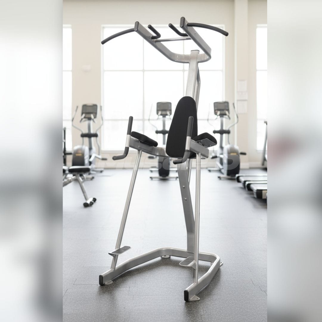 Muscle D Fitness Vertical Knee Raise with Pull Up Station - Muscle D Fitness - Commercial