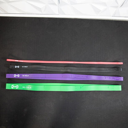 Muscle D Strength Band Kits - Muscle D Fitness - 41" Length - Multiple Sizes - Grit Grind Strength