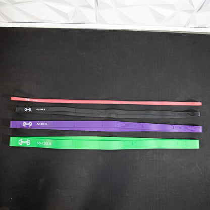 Muscle D Strength Bands - Muscle D Fitness - 41" Length - Multiple SIzes - Grit Grind Strength