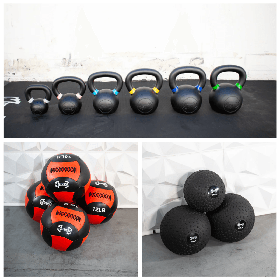 Muscle D Total Fitness Kit - Grit Grind Strength