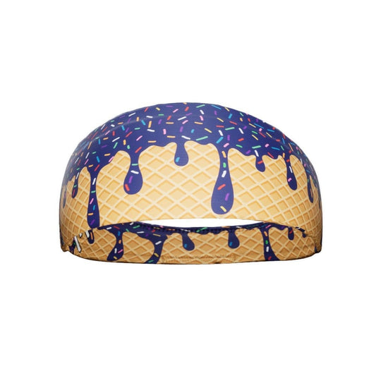 Navy Ice Cream Headband - Grit Grind Strength
