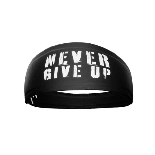 Never Give Up Headband - Grit Grind Strength