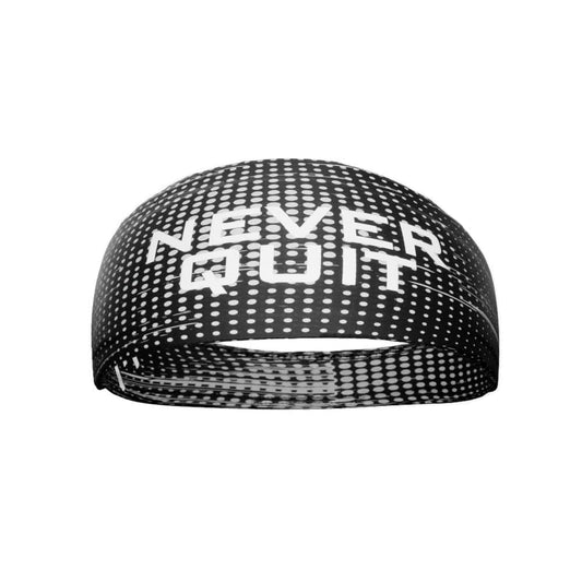 NEVER QUIT Headband - Grit Grind Strength