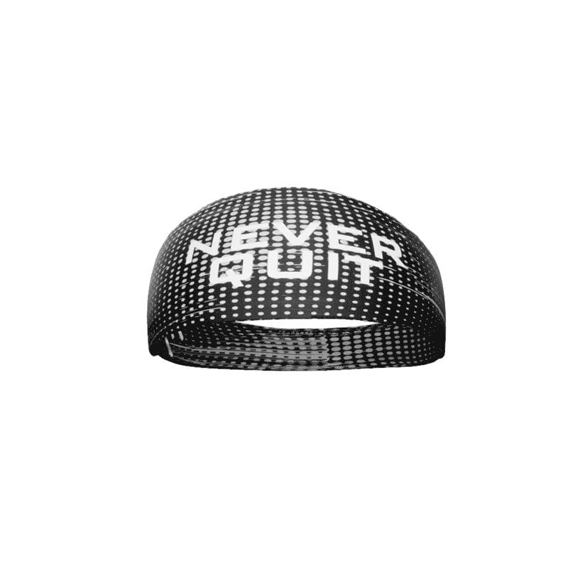 NEVER QUIT Headband - Grit Grind Strength