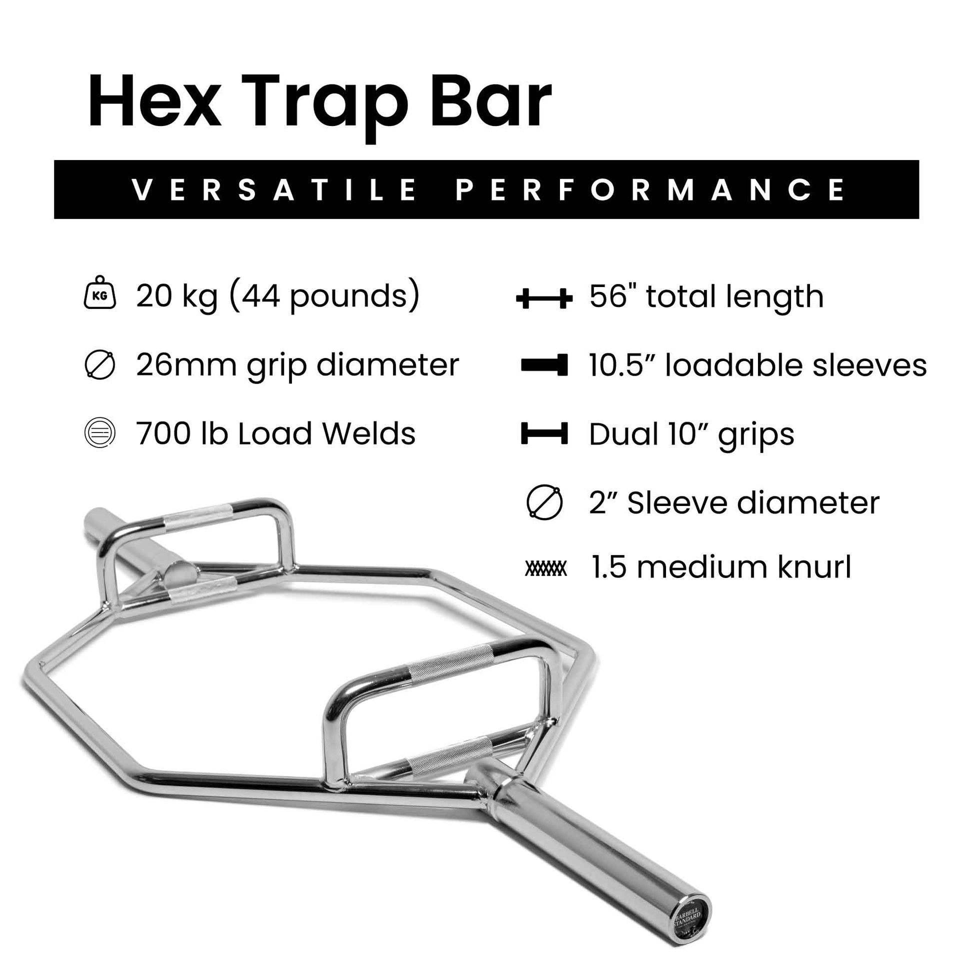 Olympic Hex Bar - Grit Grind Strength