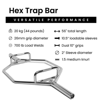 Olympic Hex Bar - Grit Grind Strength