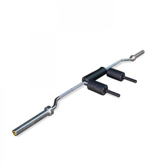 Olympic Safety Squat Bar - Muscle D Fitness - Thick Pads - Quality Handles - Grit Grind Strength