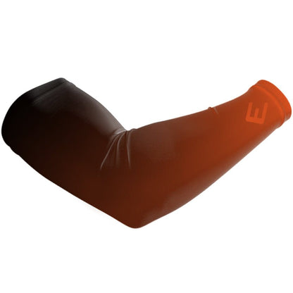 Orange Faded Arm Sleeve - Grit Grind Strength
