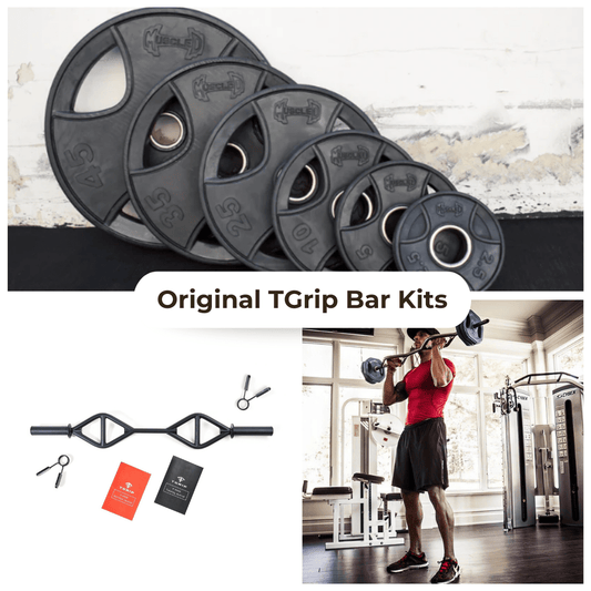 Orginal TGrip Bar Training Kits - Multi Grip - Functional Training - Football - Swiss - Neutral - Grit Grind Strength