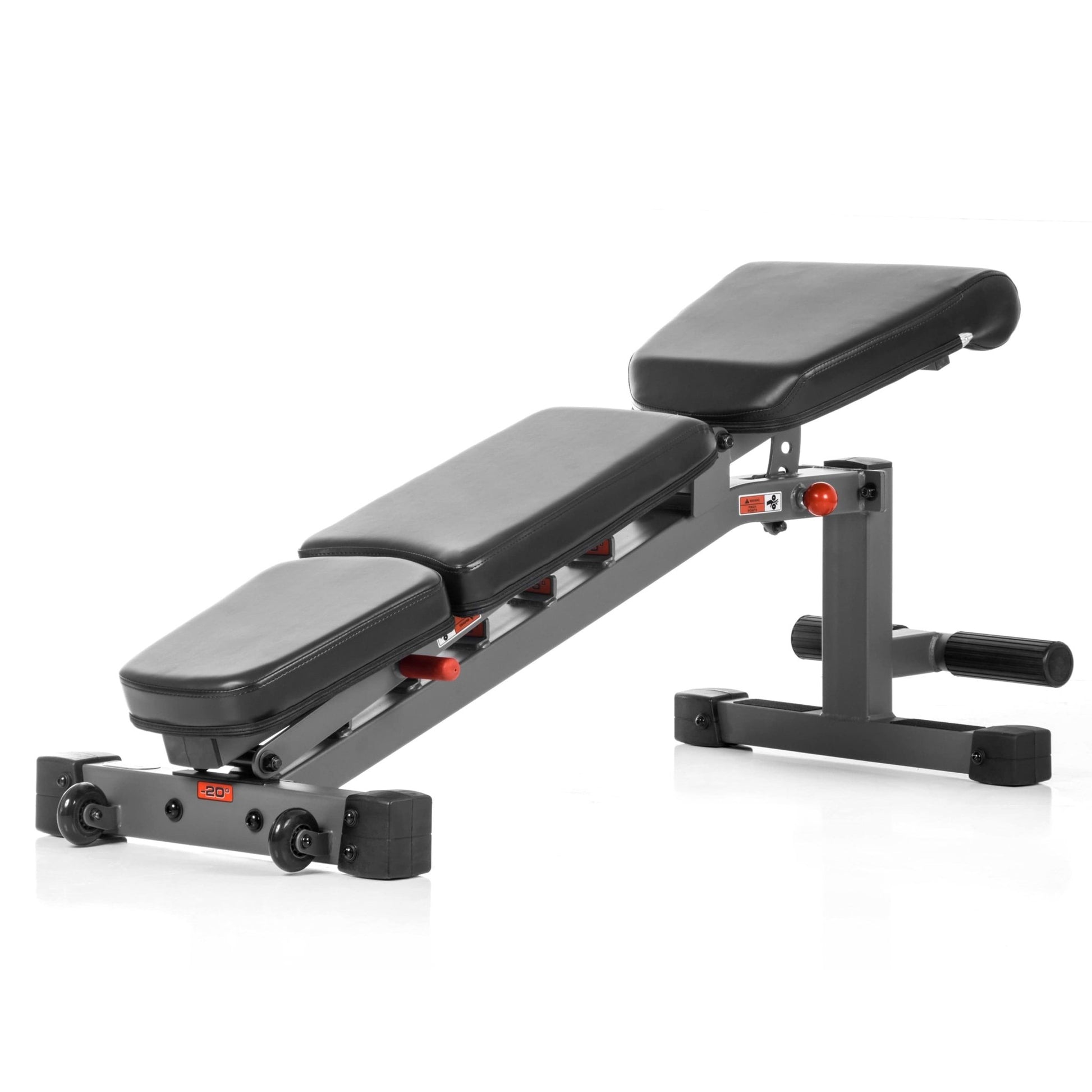 Ox Series Adjustable Flat, Incline, Decline (FID) Weight Bench - Grit Grind Strength