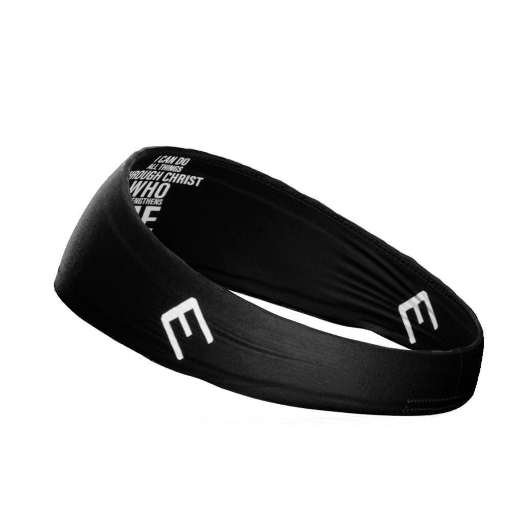 Philippians 4:13 Cross Headband - Grit Grind Strength
