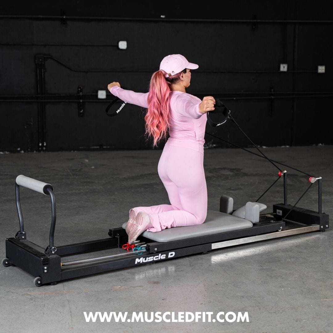Pilates Table - Muscle D Fitness - Pilates Reformer - Grit Grind Strength