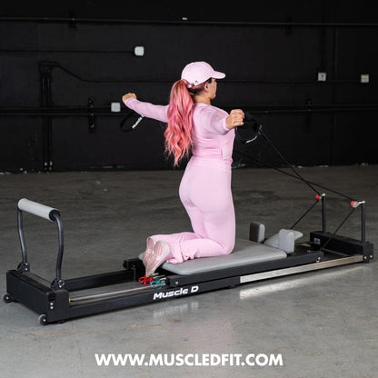 Pilates Table - Muscle D Fitness - Pilates Reformer - Grit Grind Strength