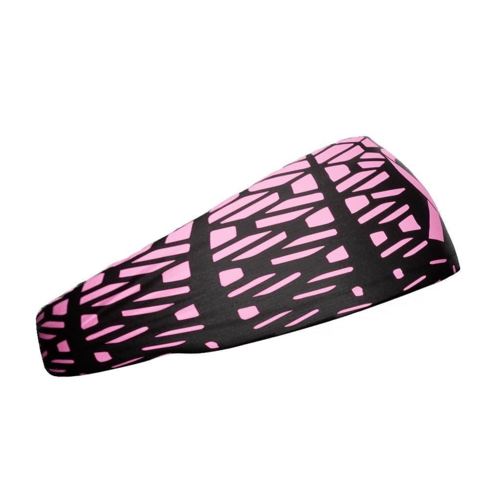 Pink Honeycomb Breast Cancer Headband - Grit Grind Strength
