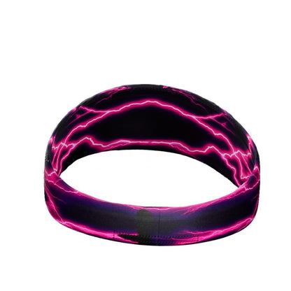 Pink Lightning Headband - Grit Grind Strength