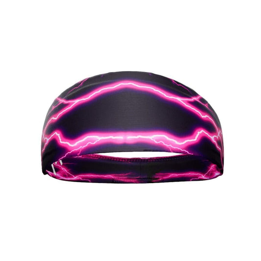 Pink Lightning Headband - Grit Grind Strength