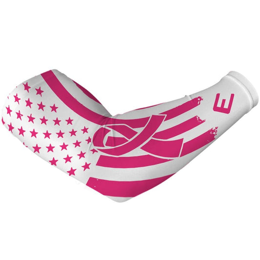 Pink USA Flag Arm Sleeve - Grit Grind Strength