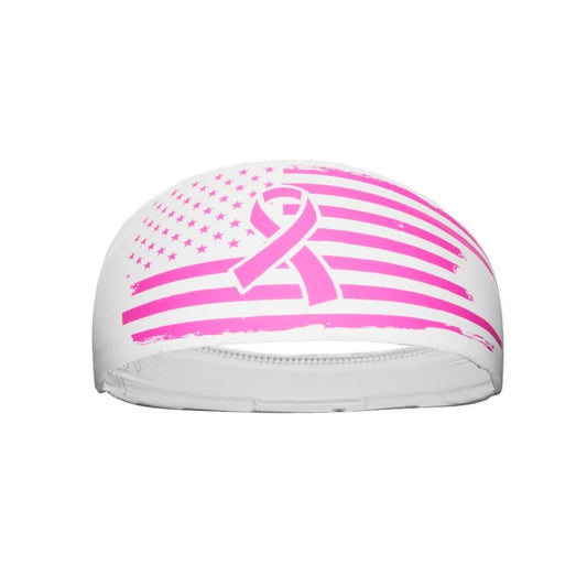 Pink USA Flag Headband - Grit Grind Strength